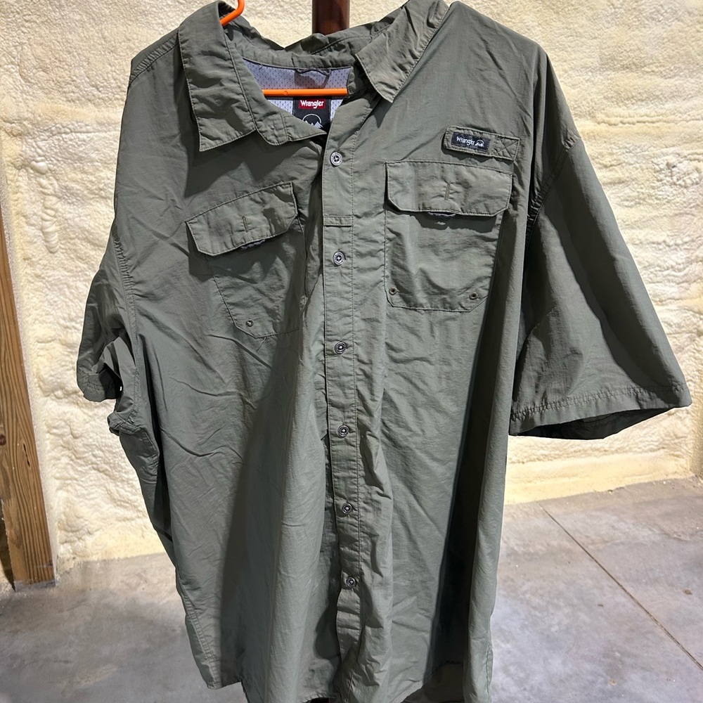 Wrangler Gray Regular Fit Shirt